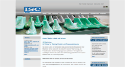 Desktop Screenshot of isc-germany.com